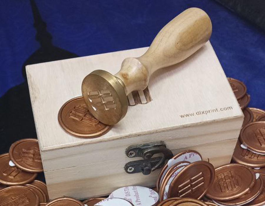 Custom Wax Seal Kit Dubai — Black Lion Sign Dubai